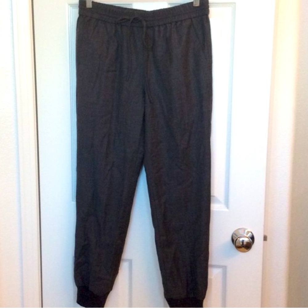 J crew wool blend track pant size 4